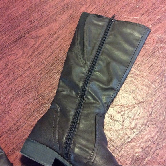 (2) PAIR OF BOOTS - BLACK & BROWN SZ 8M VGC - Picture 4 of 12